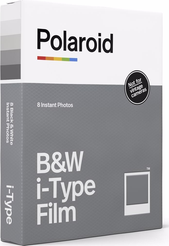 Polaroid I-Type Film - Sort Og Hvid Film