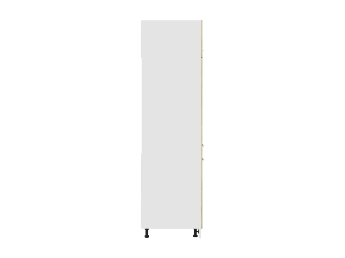 Armoire de réfrigérateur Chêne sonoma 60x57x207 cm Aggloméré