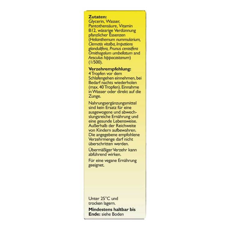 Bachblüten Rescura Night Tropfen alkoholfrei, 20 ml