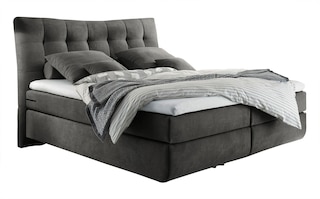 Boxspringbett CANCUN 180 x 200 cm anthrazit