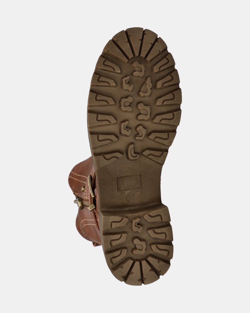 Dolcis Rits- & gesloten boots  - cognac