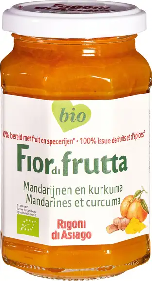 Mandarijn kurkuma fruitbeleg