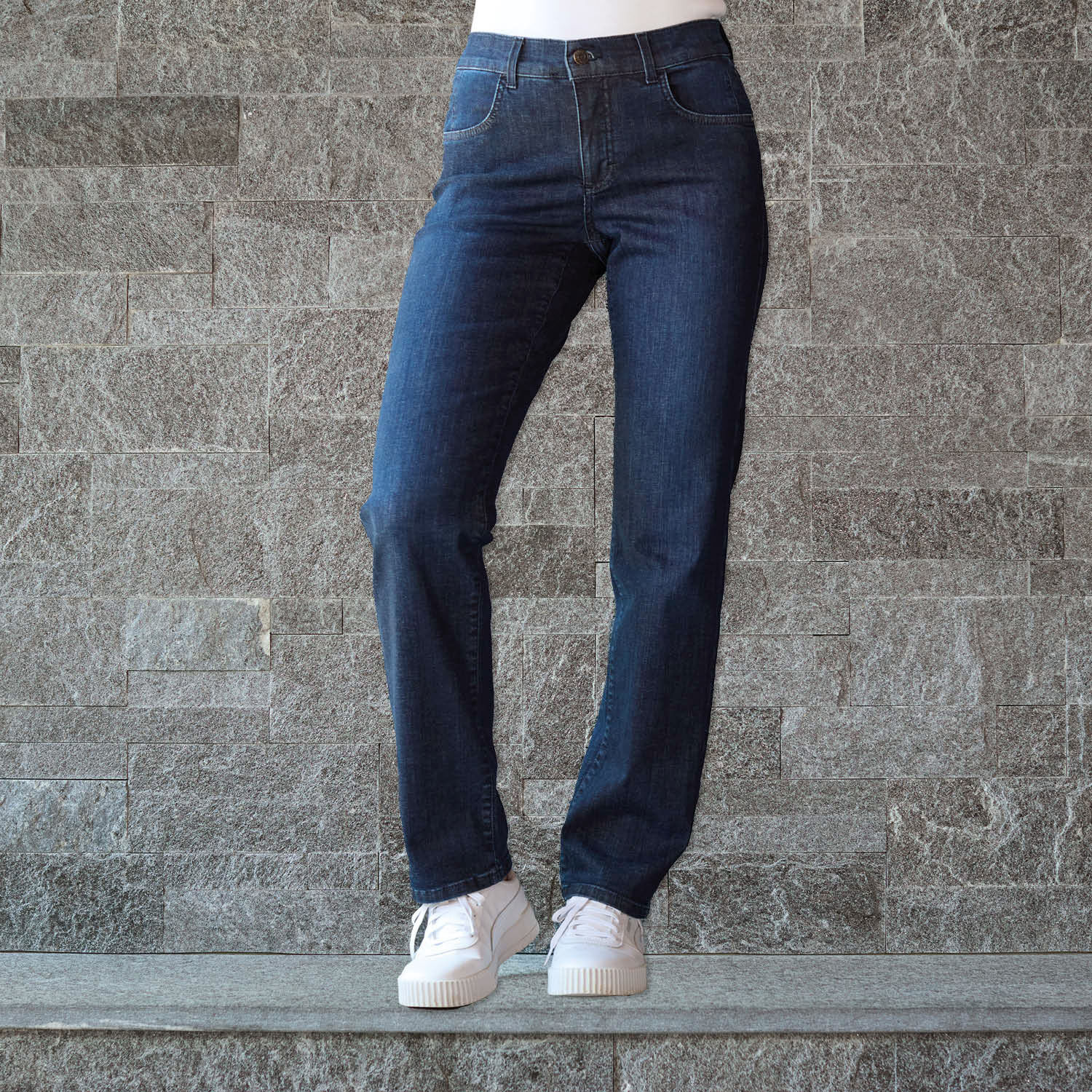 Angels Jeans Modell Dolly Straight Fit mit geradem Bein