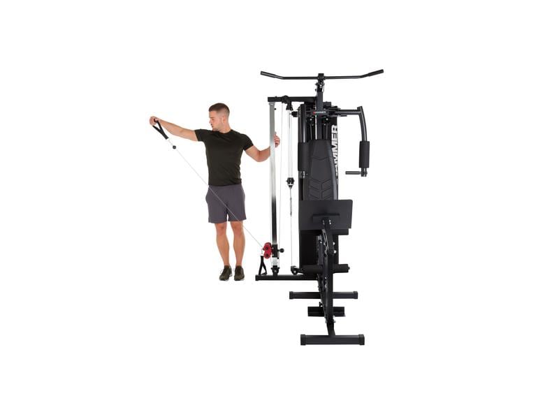 HAMMER Kraftstation Ferrum TX3 Fitnessgerät mit Seilzugsystem und Beinpresse