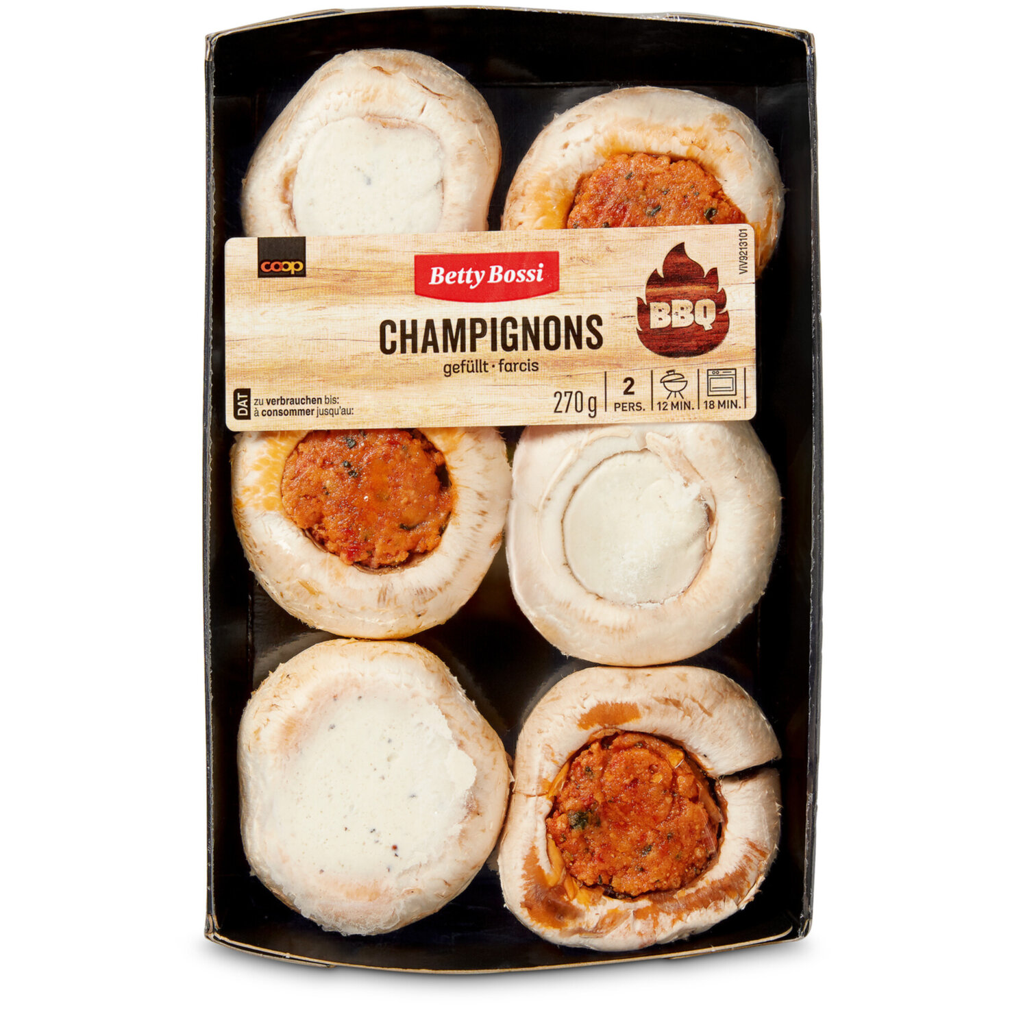Betty Bossi gefüllte Champignons -