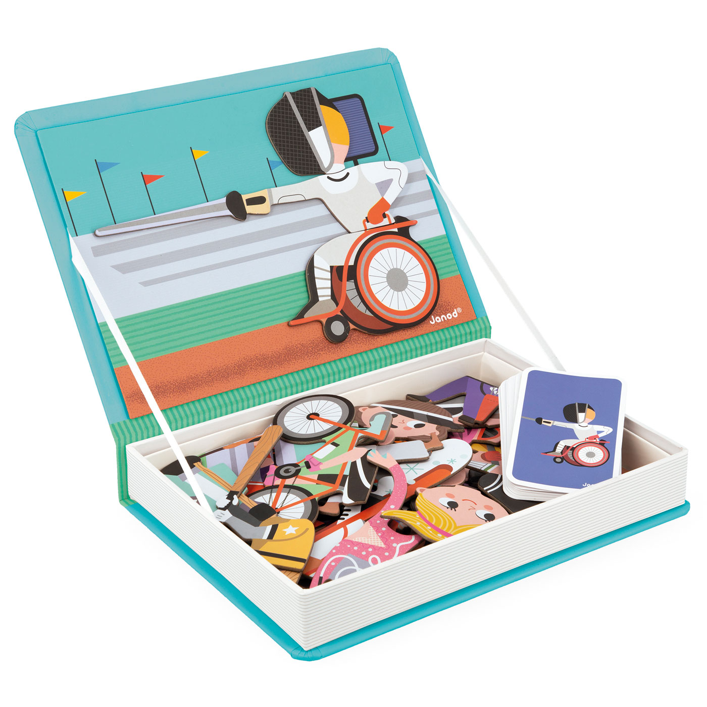 Janod Magnetibook - Sporten