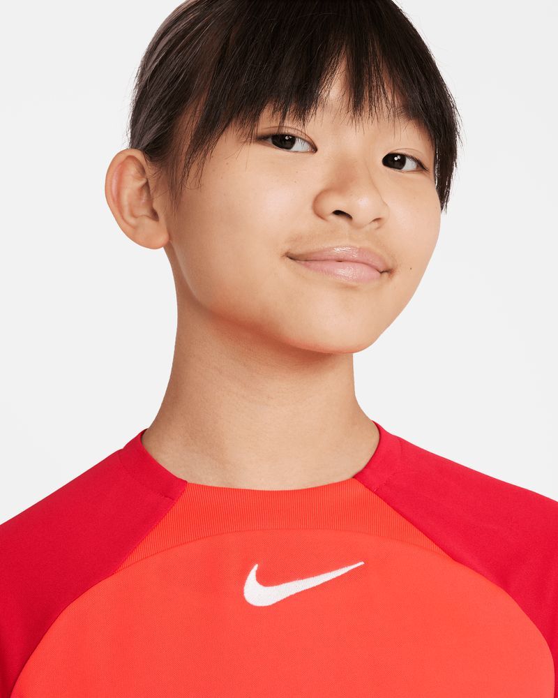 Maillot Nike Academy Pro Rouge Crimson pour enfant