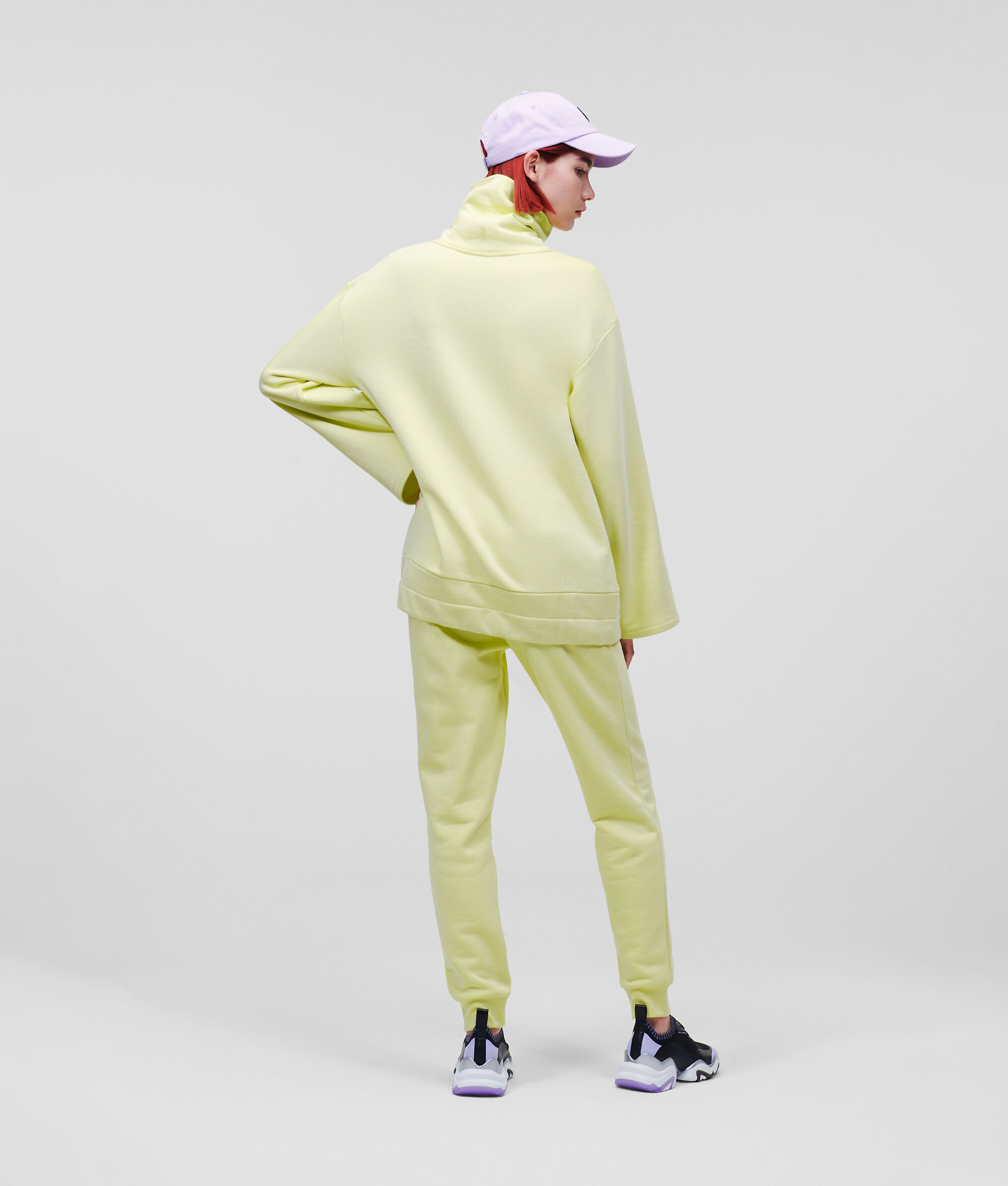 SWEAT-SHIRT COL MONTANT KARL IKONIK