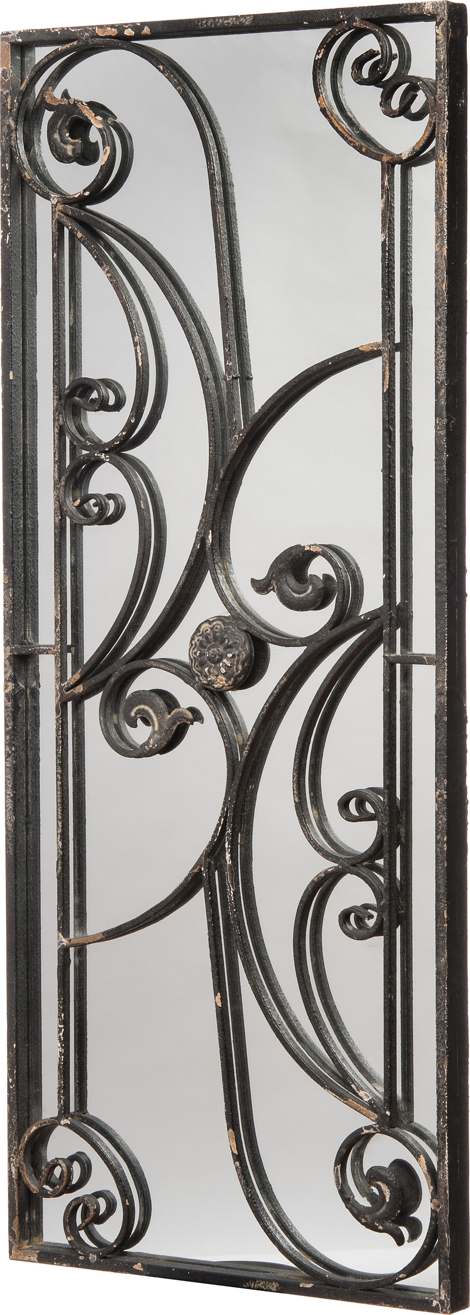 Intratuin tuinspiegel ornament zwart 42 x 2,5 x 100 cm