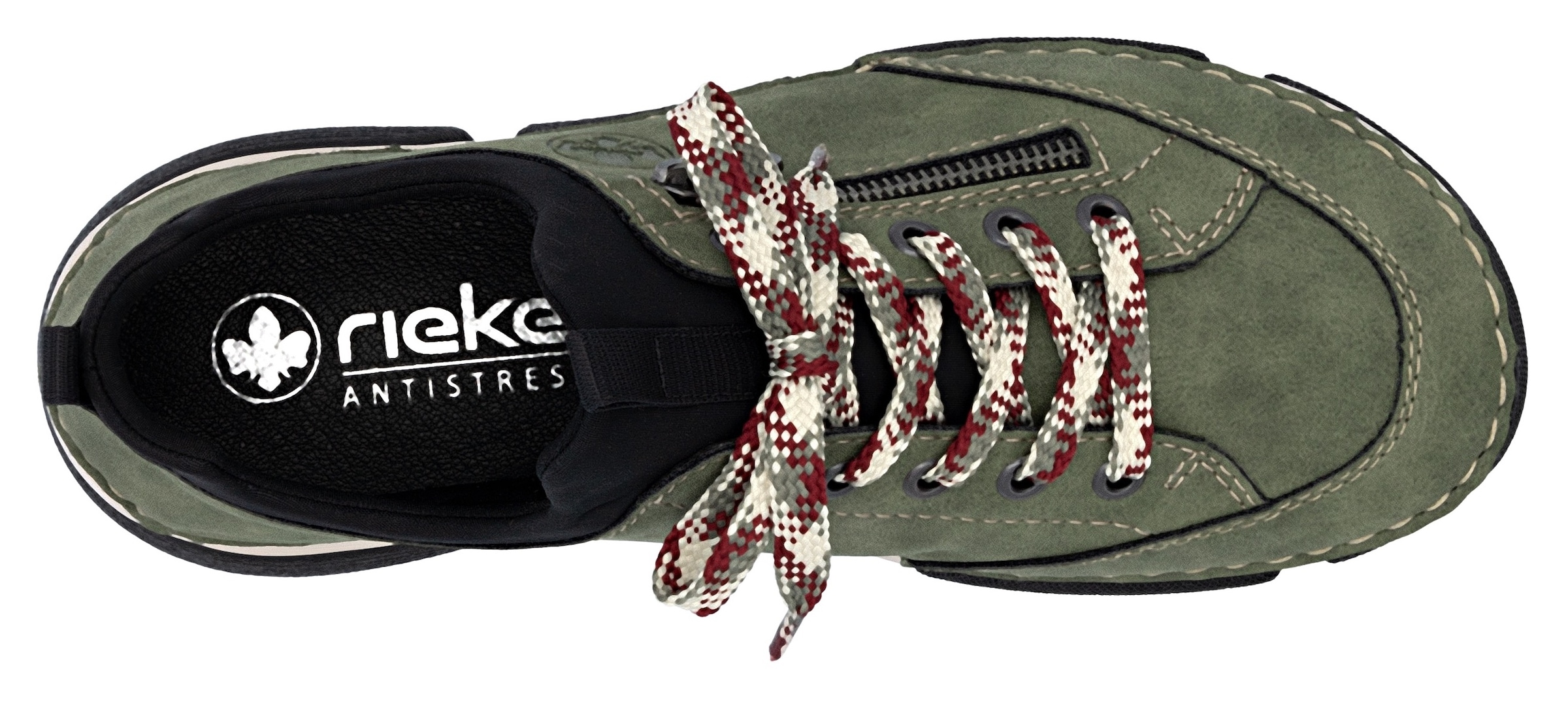 Rieker Slip-On Sneaker  Schlupfschuh, Halbschuh, Freizeitschuh mit weicher Innensohle