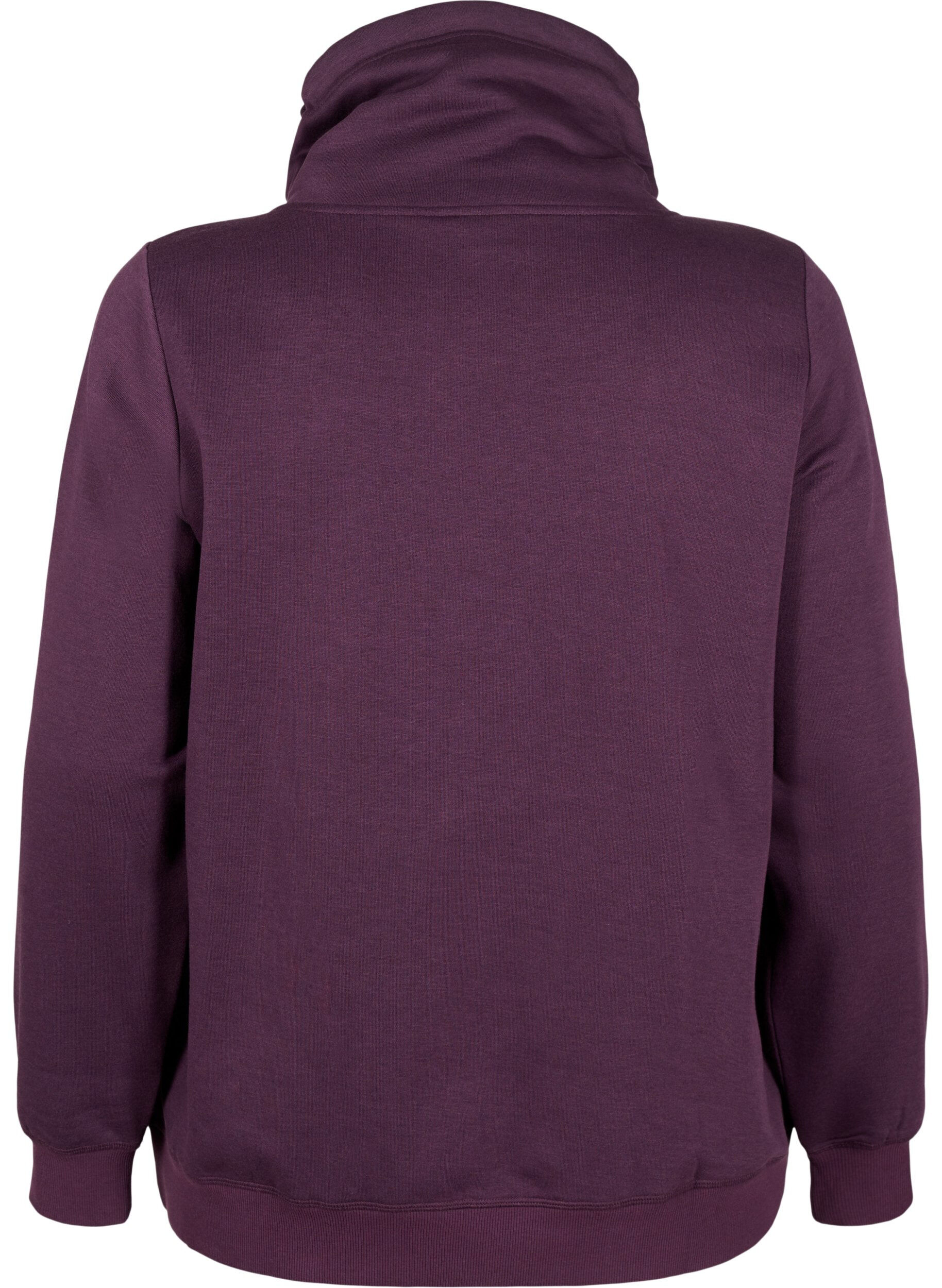 FLASH - Sweatshirt med høj krave