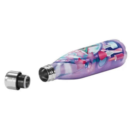 Step by Step Isolierte Edelstahl-Trinkflasche 