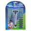 Barberhøvel + refill 22 deler