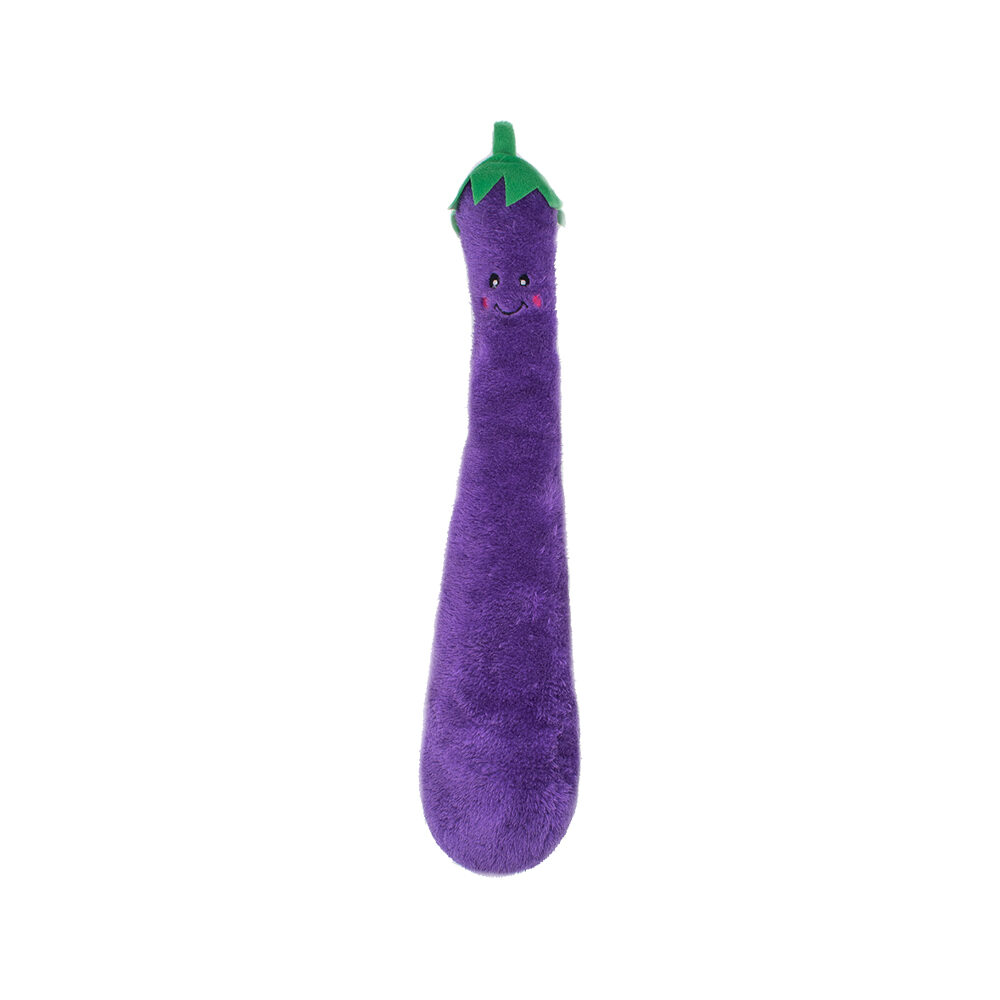 ZippyPaws Jigglerz Veggies Eggplant