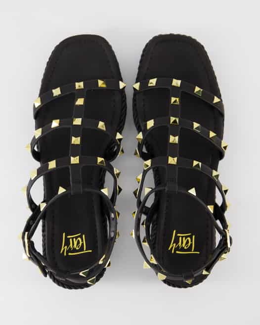 Terry Paola-122 Sandalen in Schwarz
