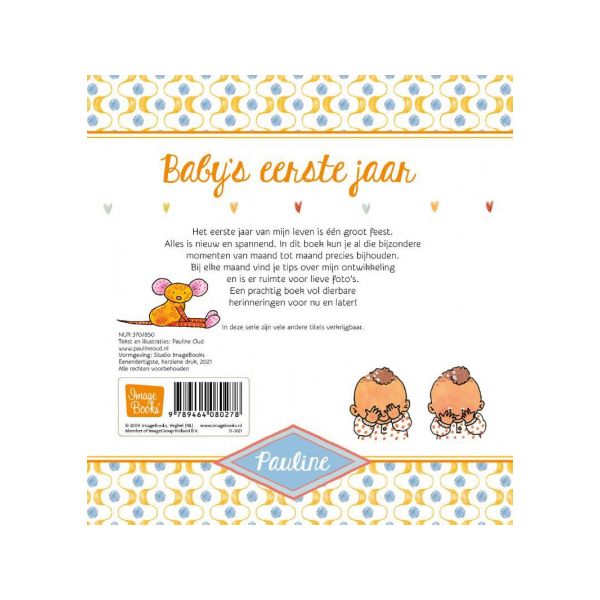Imagebooks Pauline Oud Baby's Eerste Jaar Invulboek
