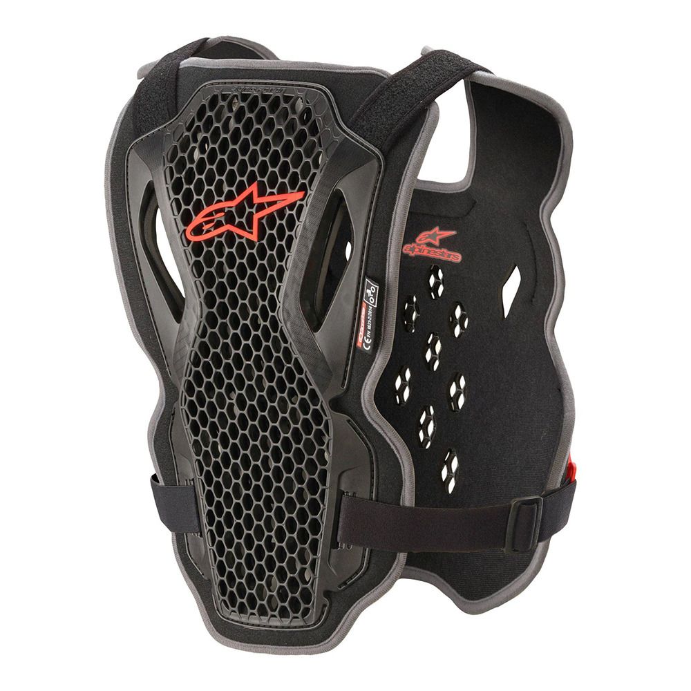 Alpinestars BIONIC ACTION - Plastron de protection noir/rouge