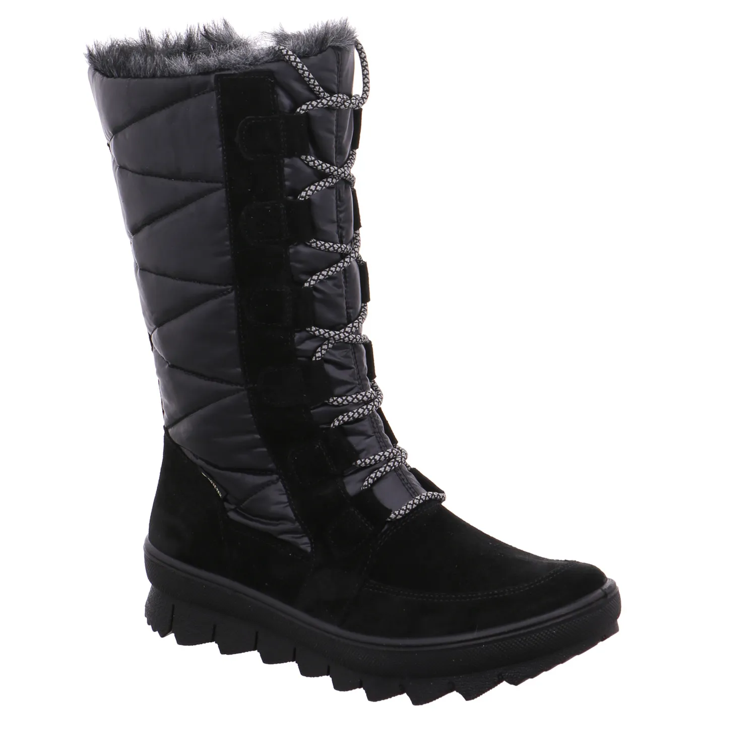 LEGERO Snowboot Schwarz Leder  mit Gore-Tex Membrane