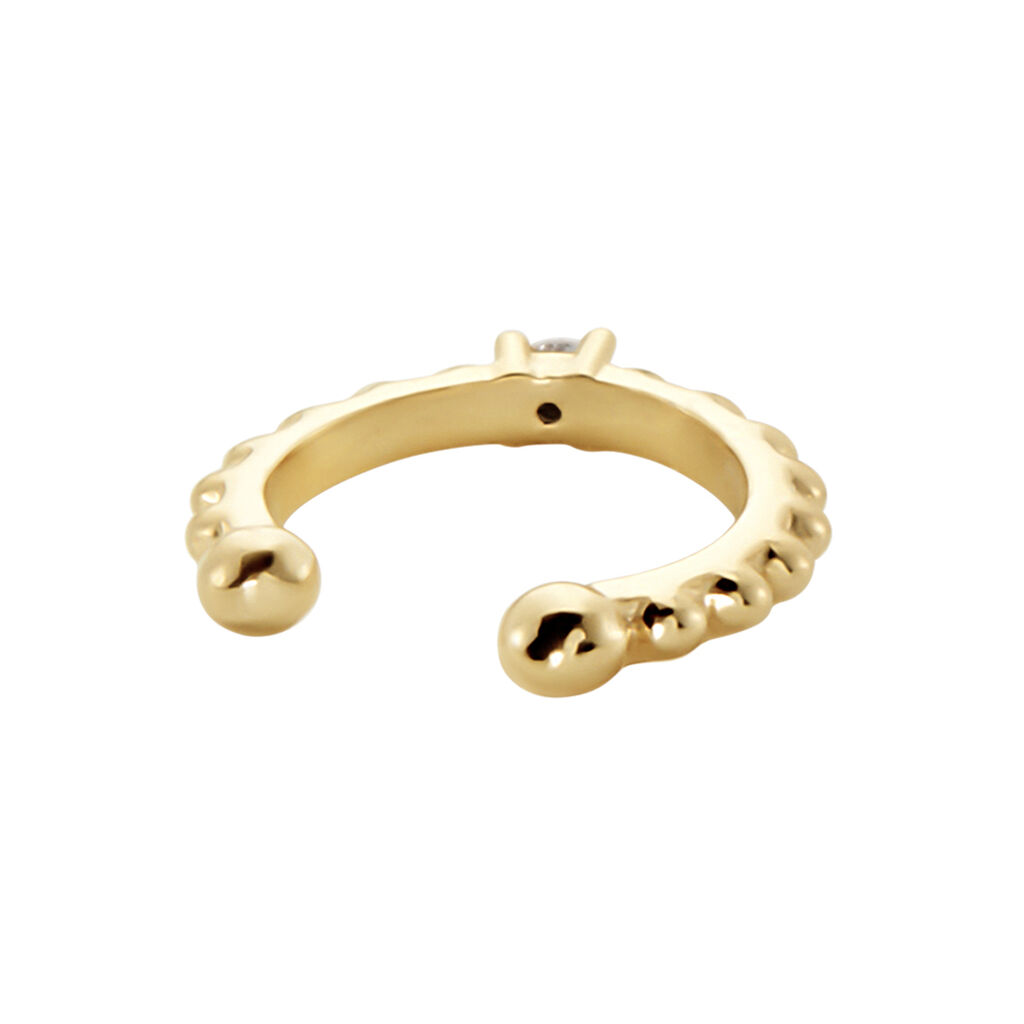 Bague D'oreille Unitaire Grishilde Plaqué Or Oxyde De Zirconium