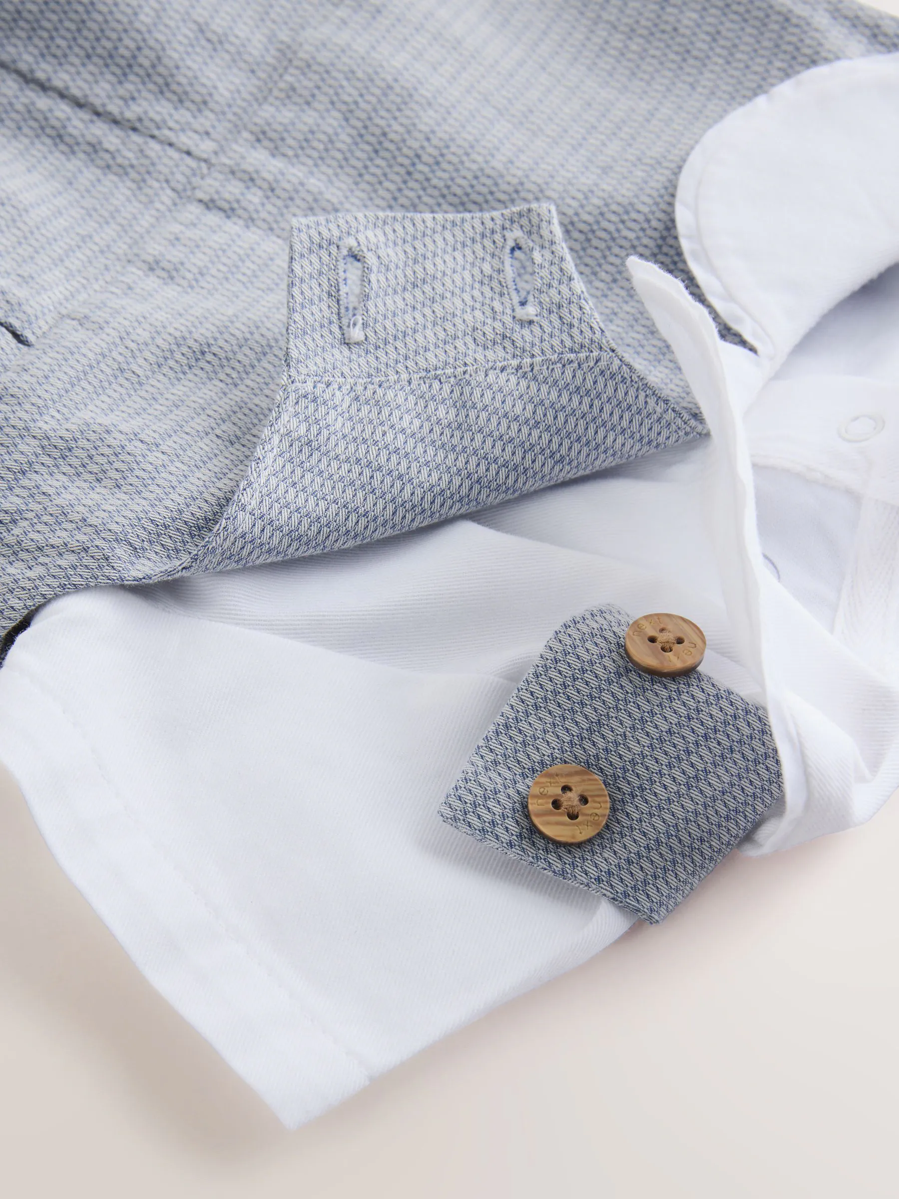 Grijs - 100% katoenen nette Baby romper, Bodysuit en Sokken bretelbroeken set (0mnd-2jr)