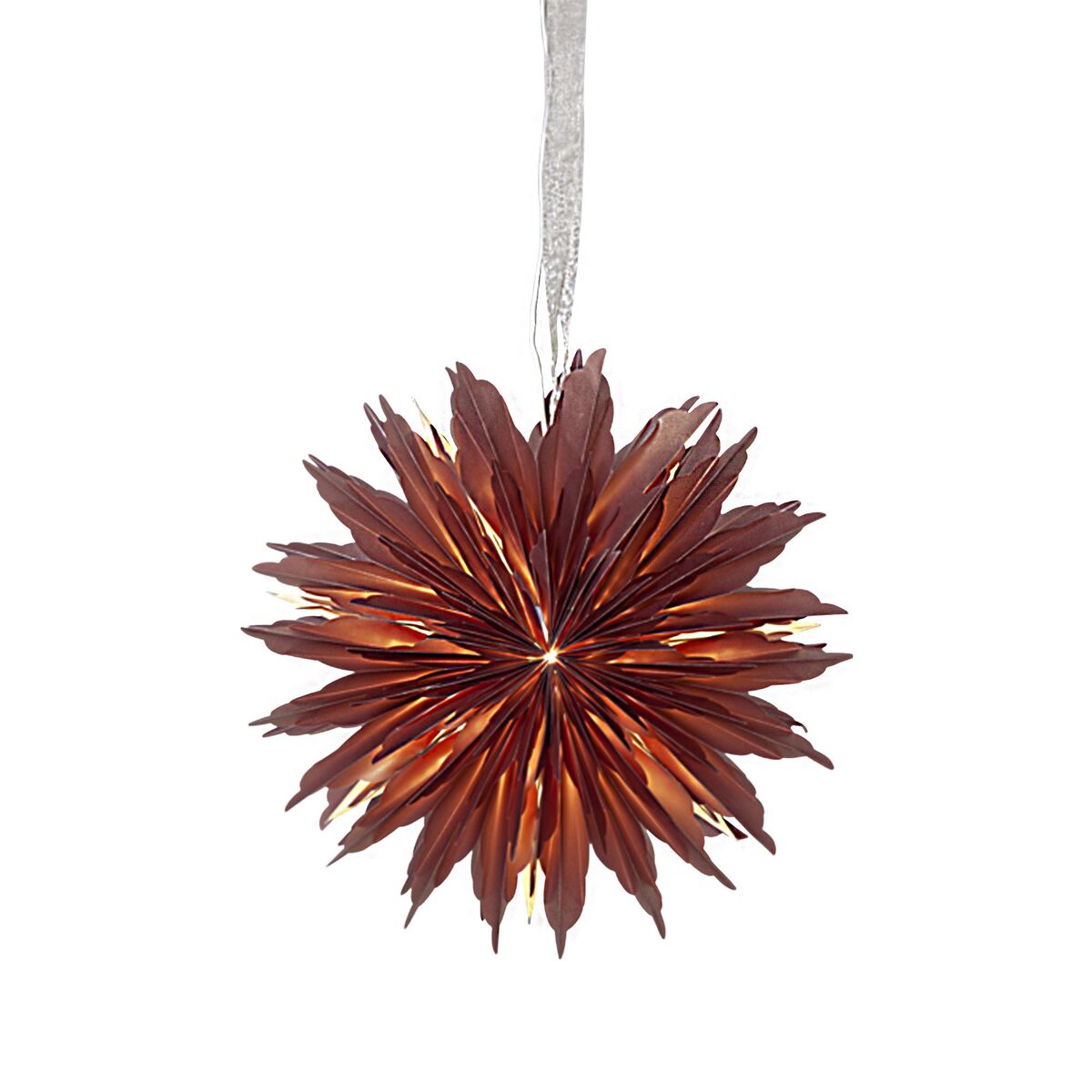 Dis papirstjerne, rød, 40 cm