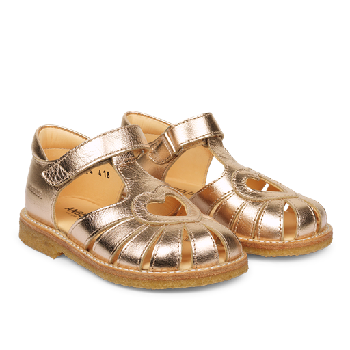 Angulus 0572-101 Sandal, Rose Gold, 23
