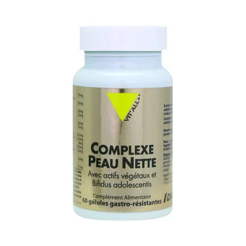 Complexe Peau Nette Vit'all+ - 60 Gélules Végétales