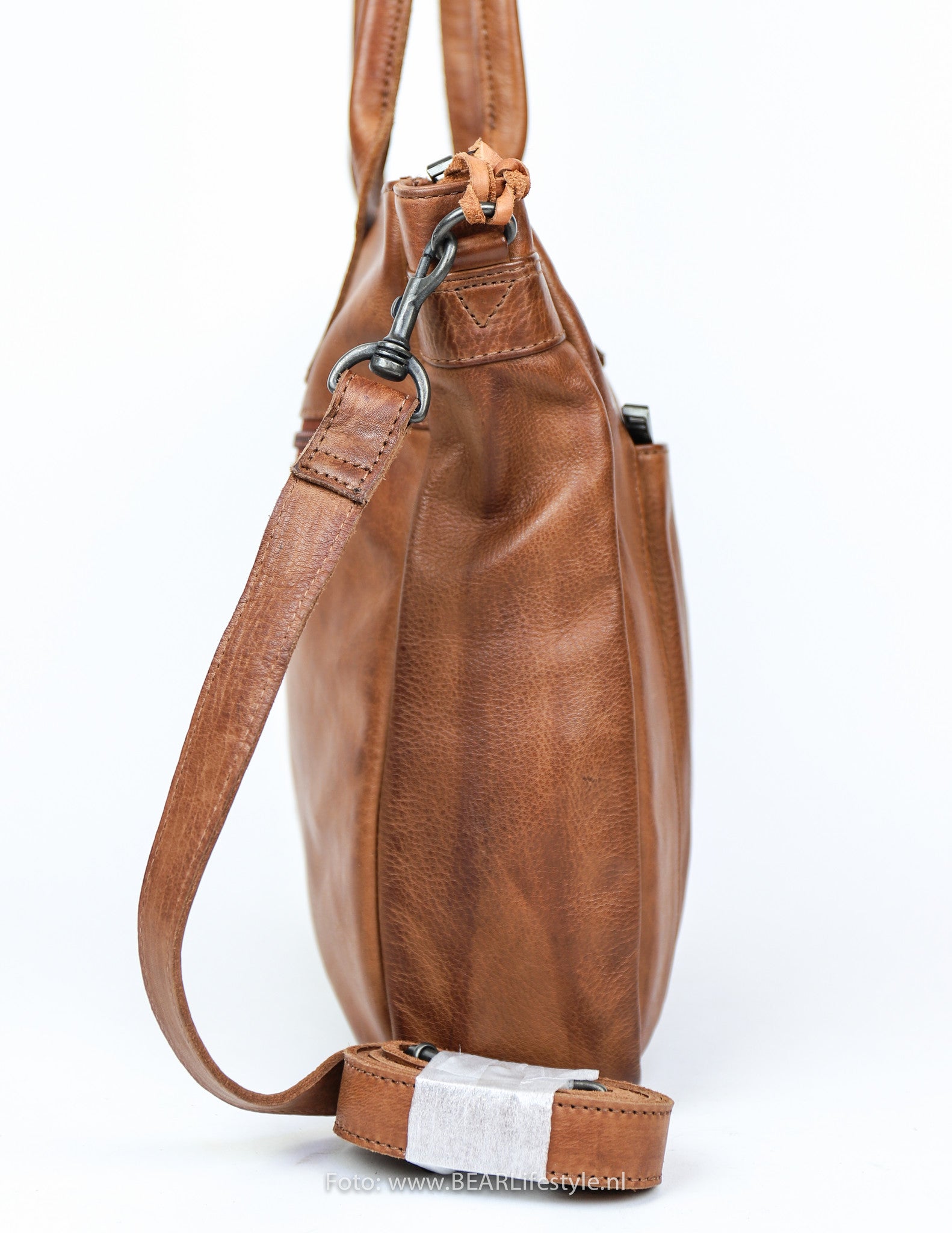 Hand-/schoudertas 'Samantha' cognac Cognac