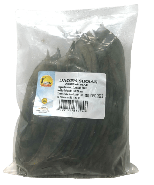 Nesia Bevroren Daun Zuurzak Blad 100g