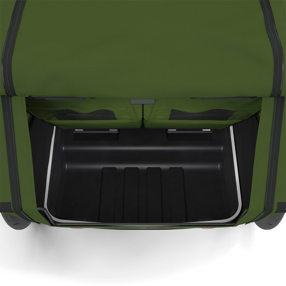 Thule Chariot Cab Fahrradanhänger 2 Sitzer cypress green 2022