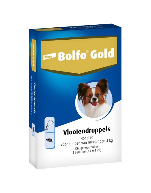 Bolfo Gold Hond 40 - Anti vlooienmiddel