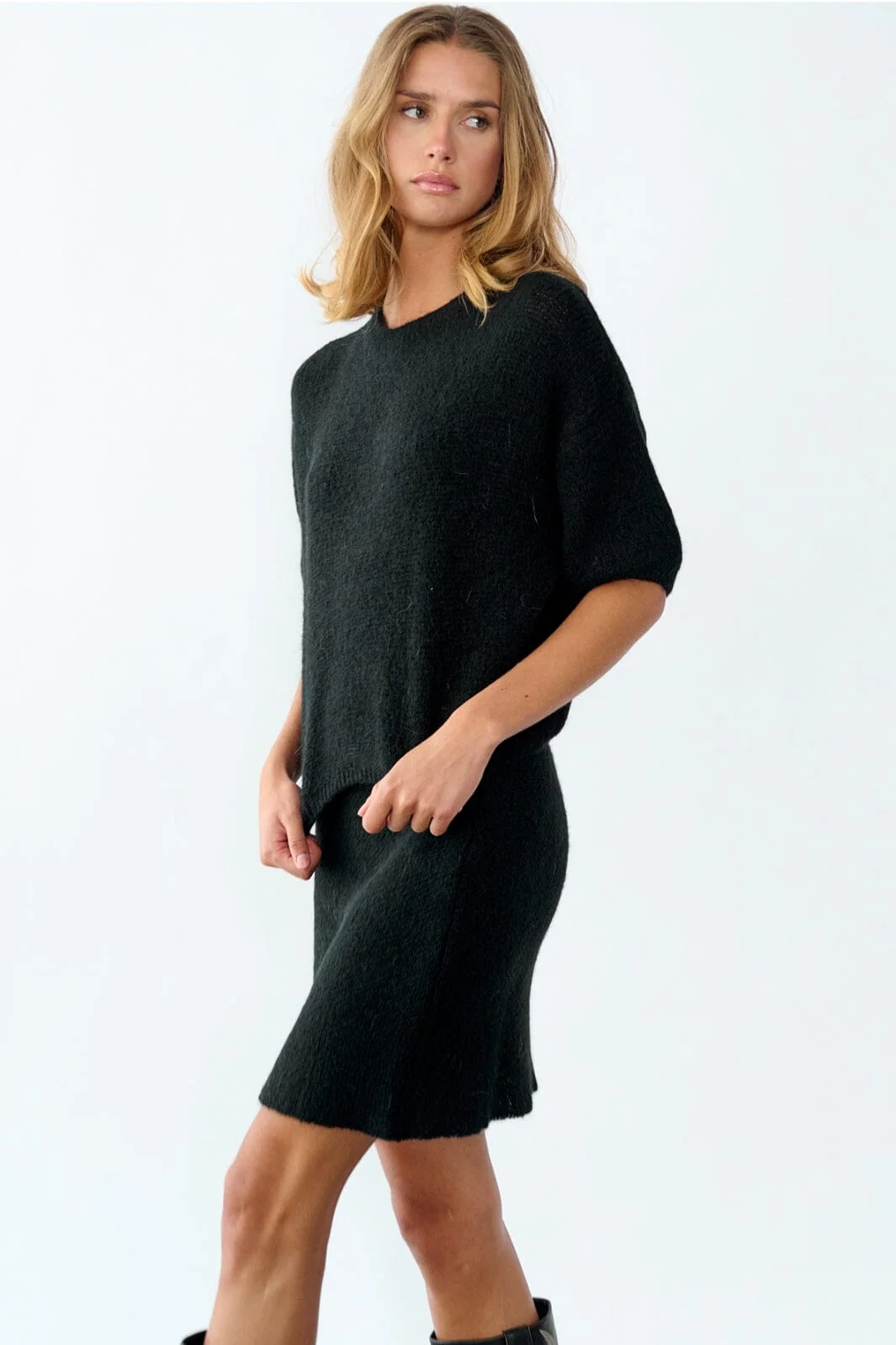 Noella Mimi Knit Jumper 004 black
