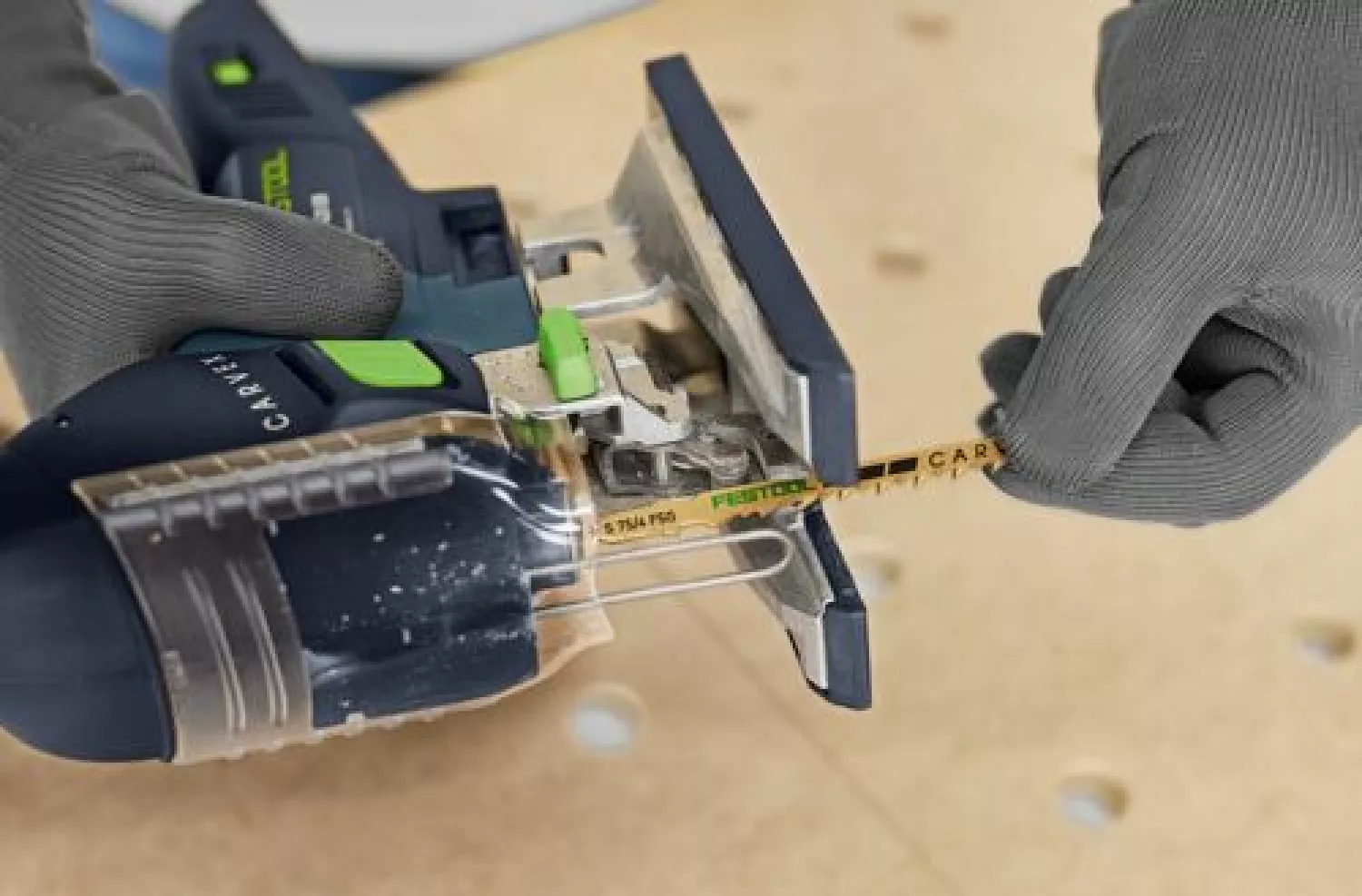 Festool STS-Sort/21 W/P/M Decoupeerzaagbladset - Hout, Metaal