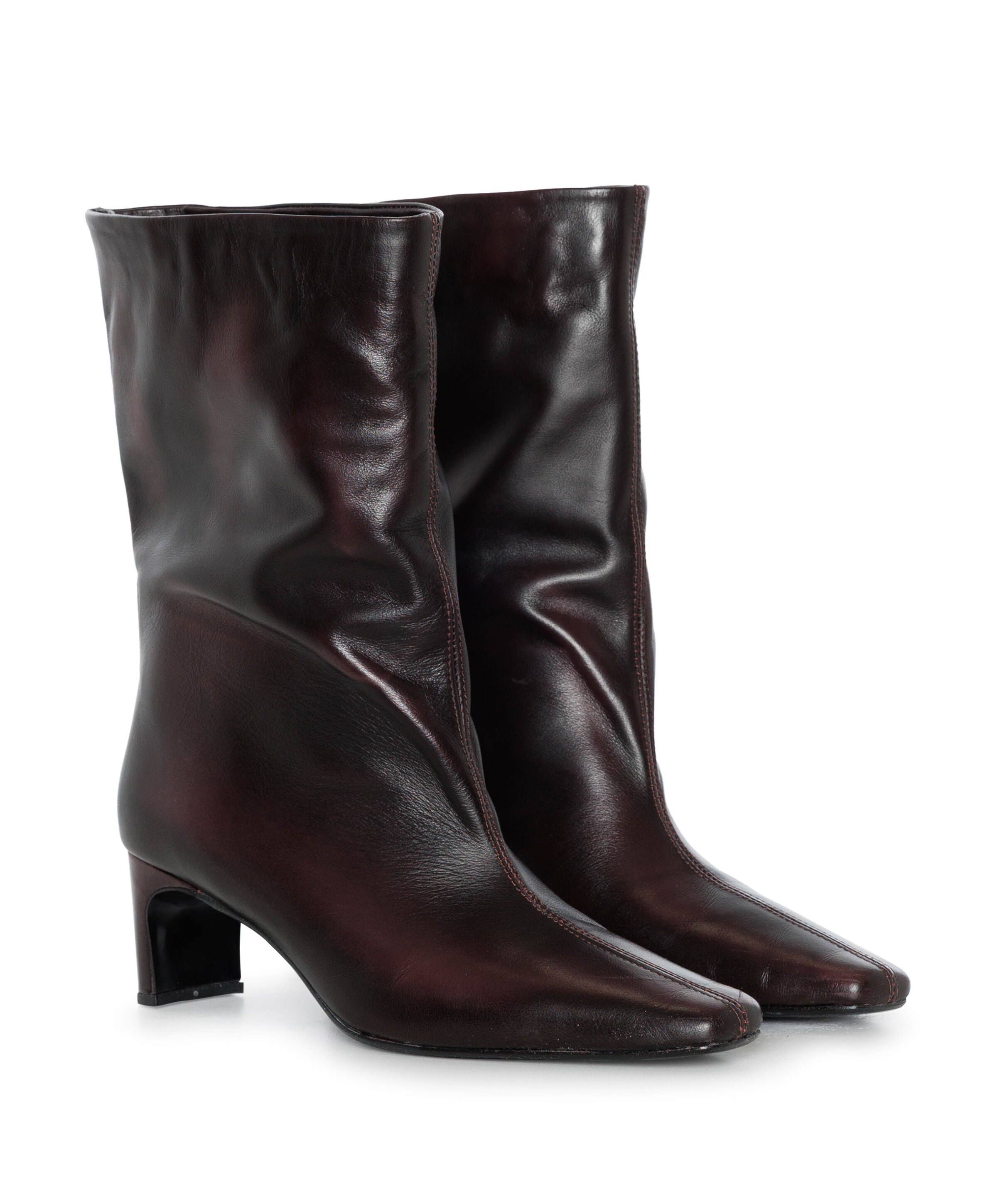 Julie Dee dames laarzen bordeaux