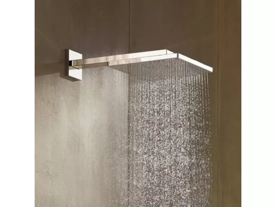 Lot robinet douche encastré thermostatique HANSGROHE ShowerSelect + Douche de tête Raindance E 300 fixation murale