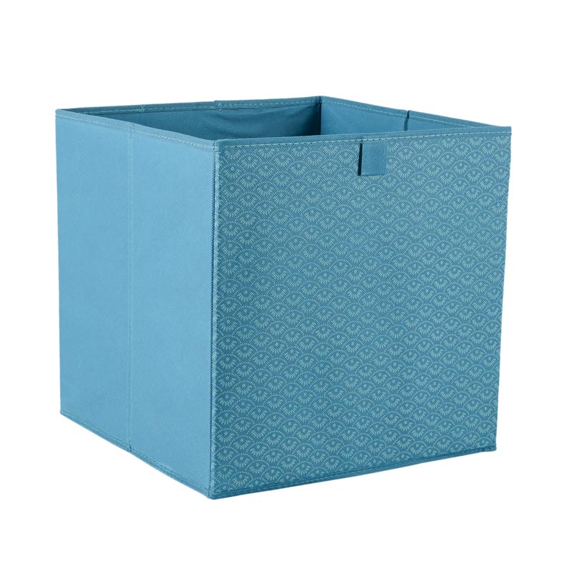 Cube de rangement 'Vally' en tissu