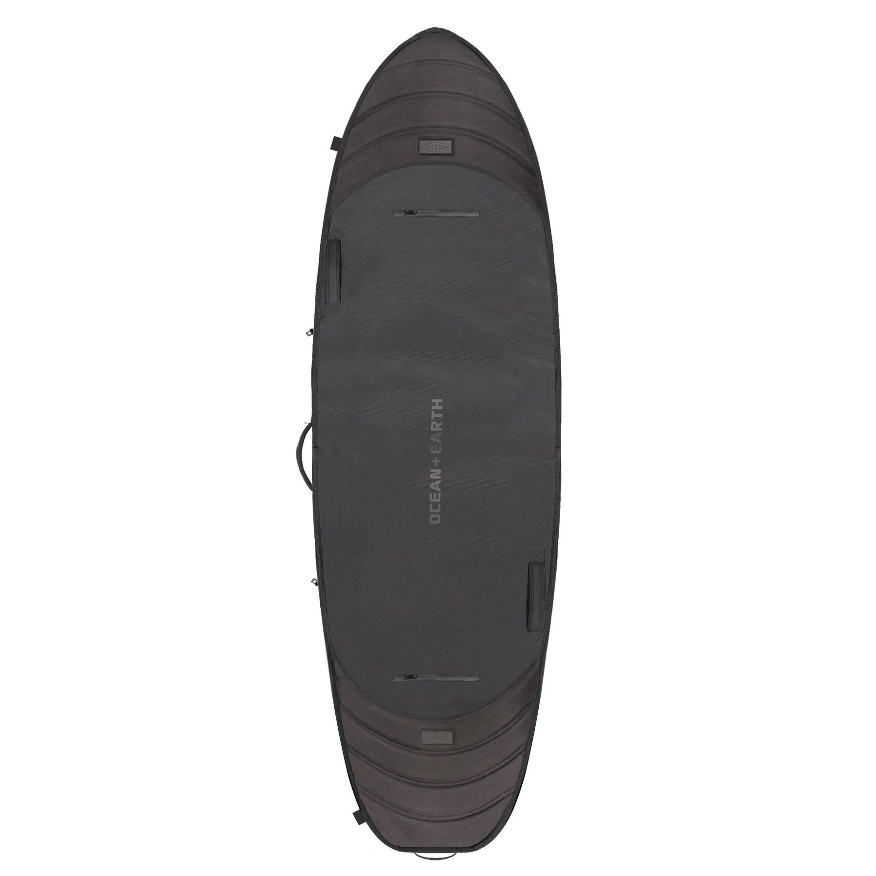 Ocean and earth APEX Fish / Short Travel Cover / Housse de surf - 2 Planches Black