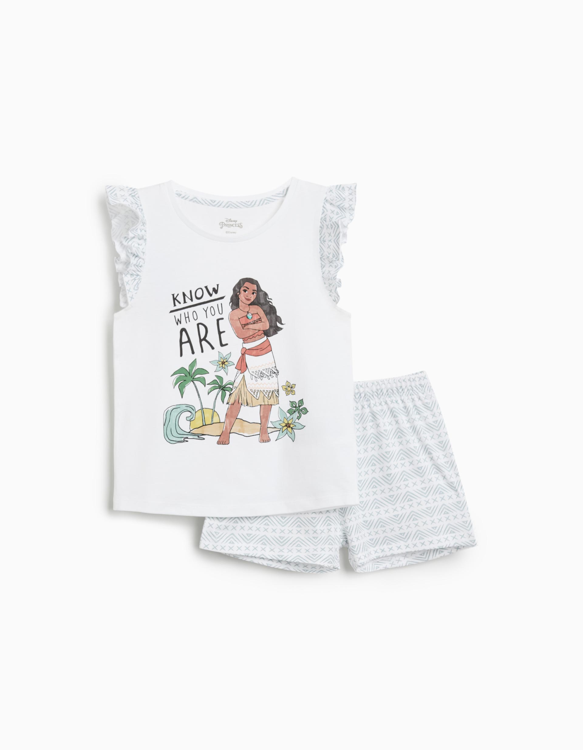 Pijama 'Moana', Menina, Branco