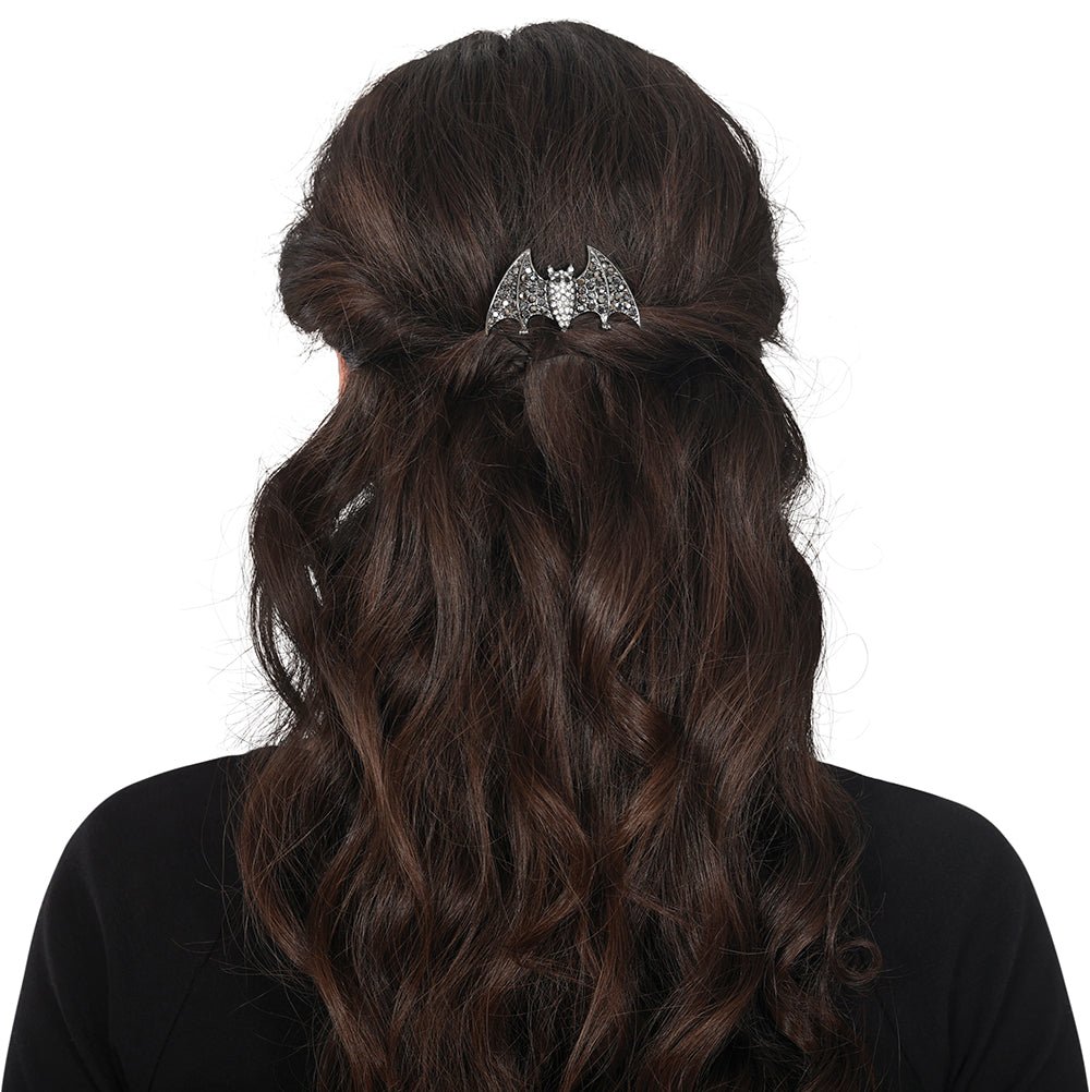 Vleermuis Haarclip 9cm 2st