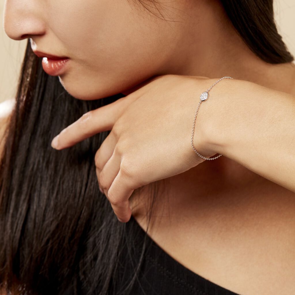 Bracelet Argent Victorin Oxydes De Zirconium