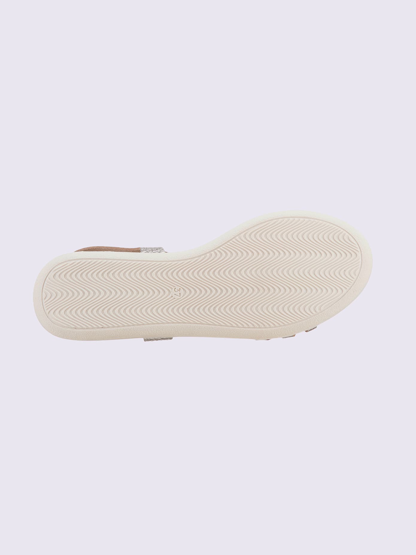 Sandales dessus cuir vachette véritable