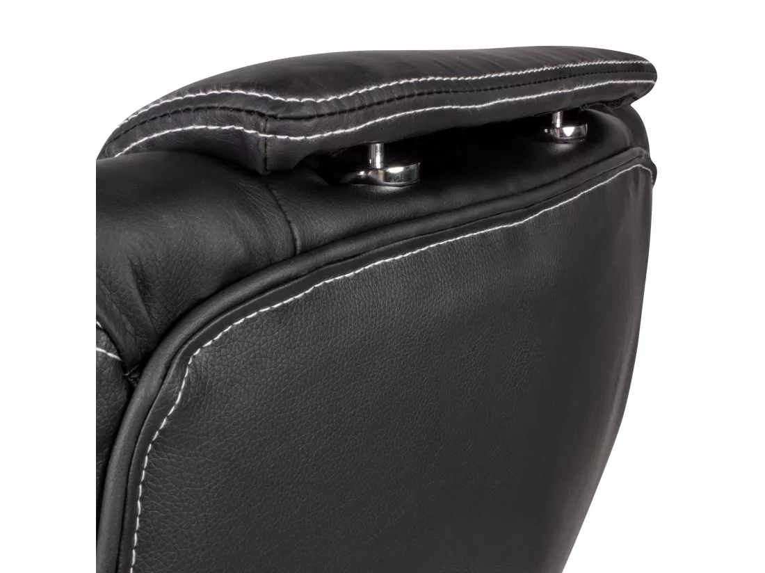 chaise de bureau cuir synthétique noir chaise de bureau pivotante fauteuil de bureau 120 kg