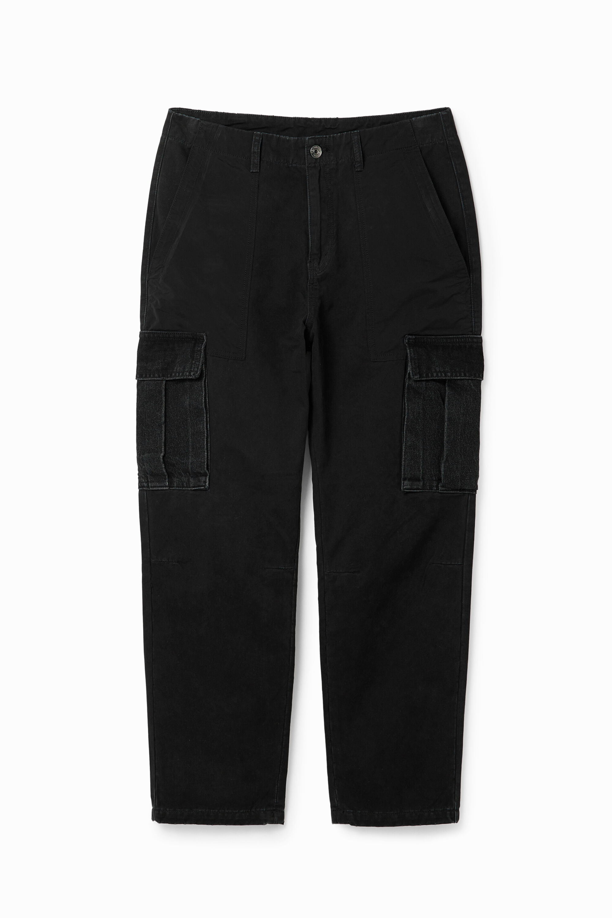 Pantalon cargo patchwork