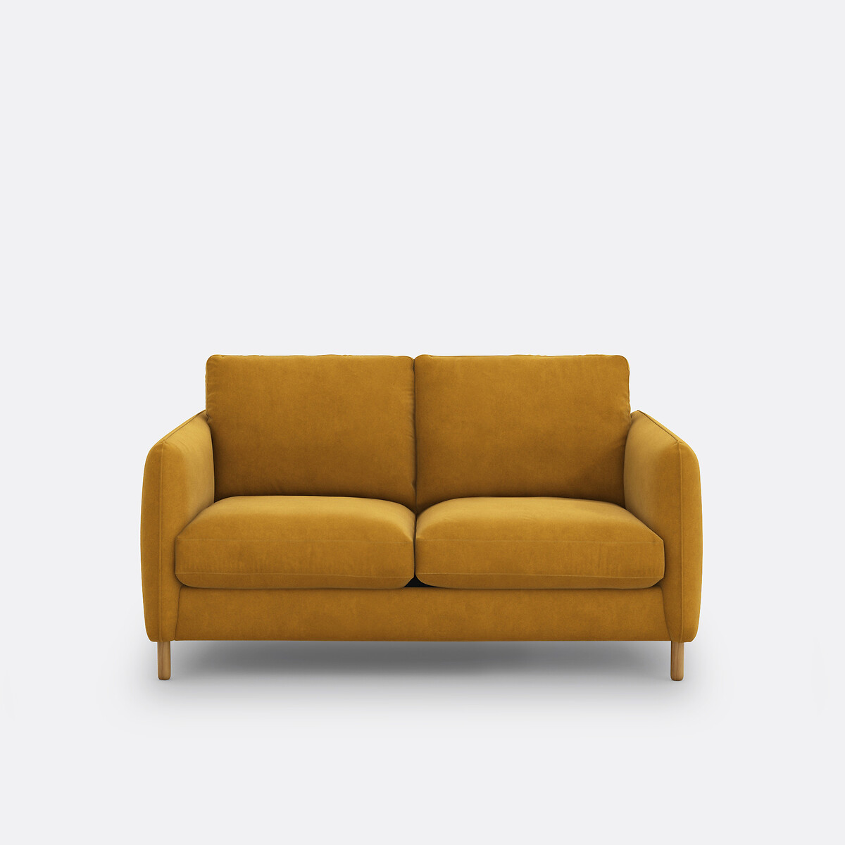 LA REDOUTE INTERIEURS<br>Sofá conversível em veludo, 2 lugares, Loméo