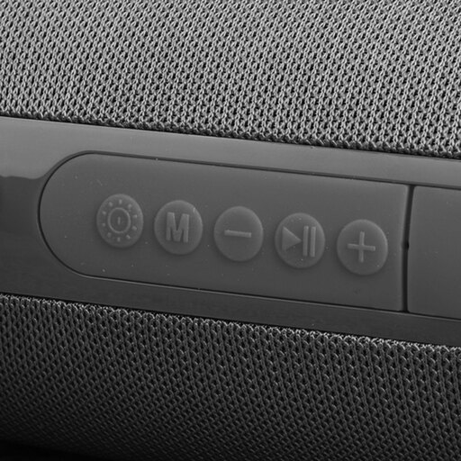 Smartek TG538 Caixa de Som Portátil Bluetooth 5.0 Camuflada com Suporte para Celular