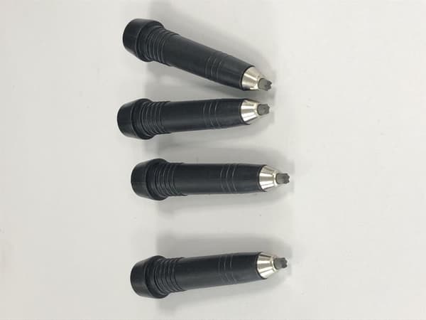 INF Tungsten stålspisser for turstaver 4-pakning Sort