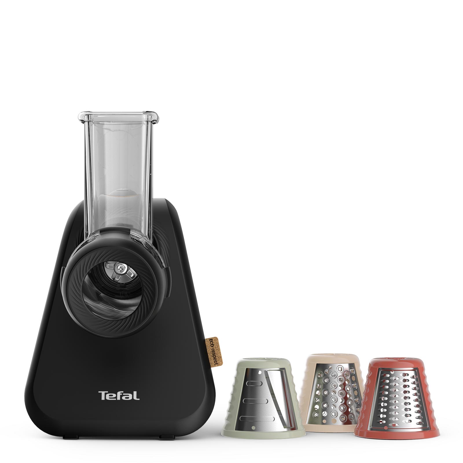TEFAL 3in1 Elektrische Reibe MB77EN - schwarz - 3 Stufen