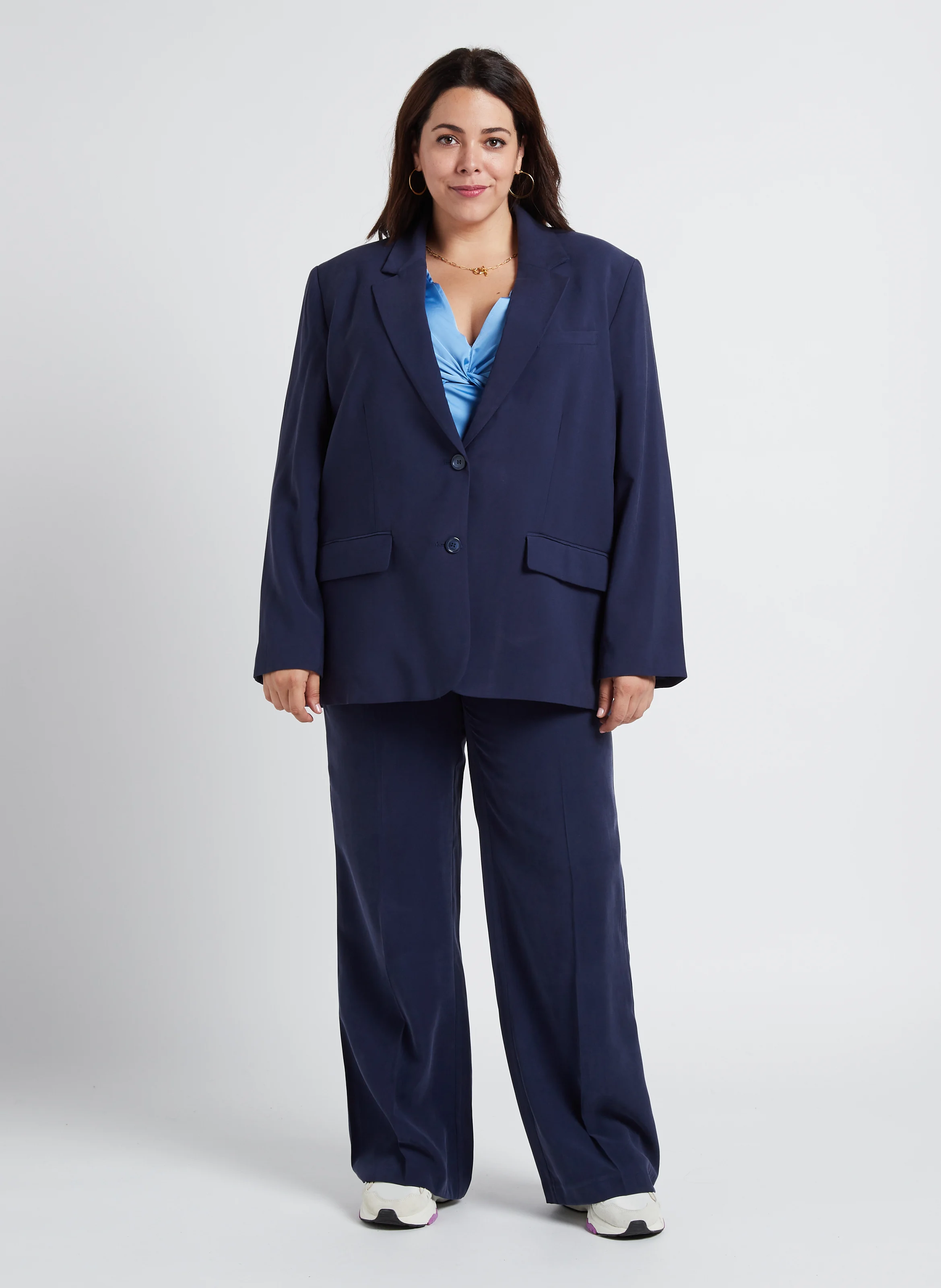 Veste de tailleur| Bleu