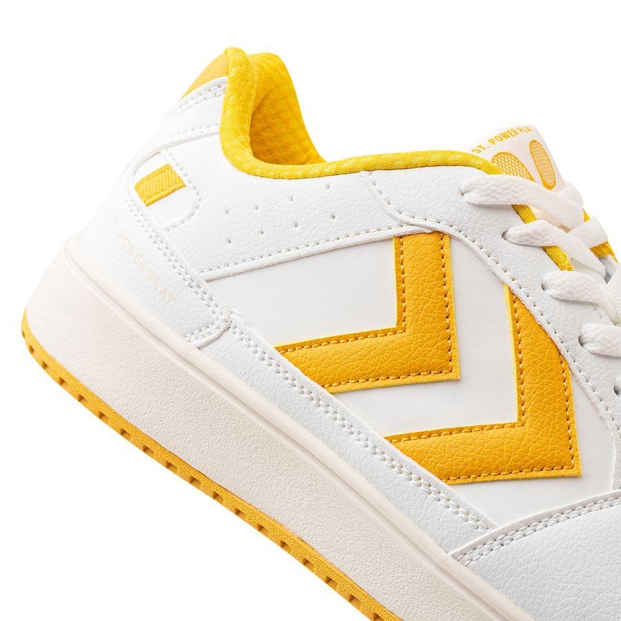 Hummel Chaussures ST. Power Play RT - Blanc/Jaune