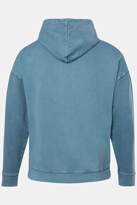 STHUGE Hoodie, oversized, Kapuze, Vintage Look, Print, bis 8 XL